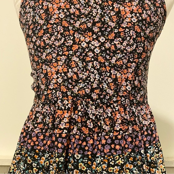 Art Class Girls 10/12 Large Sleeveless Floral Long Dress - Picture 11 of 14